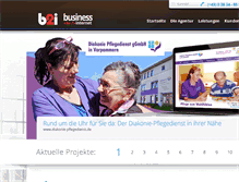 Tablet Screenshot of business2internet.de